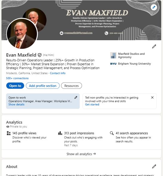 LinkedIn Sample 1