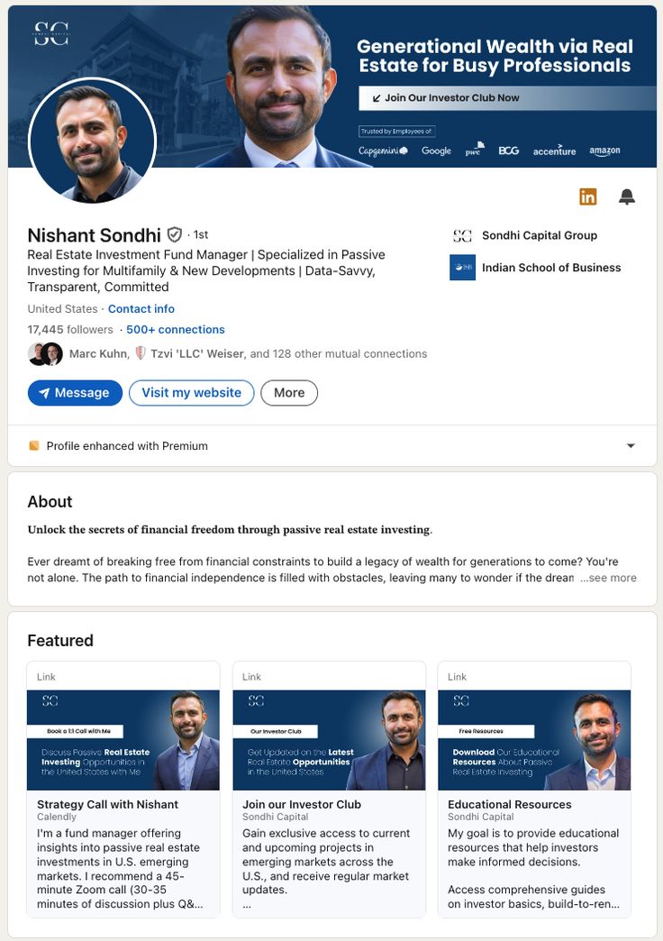 LinkedIn Sample 2